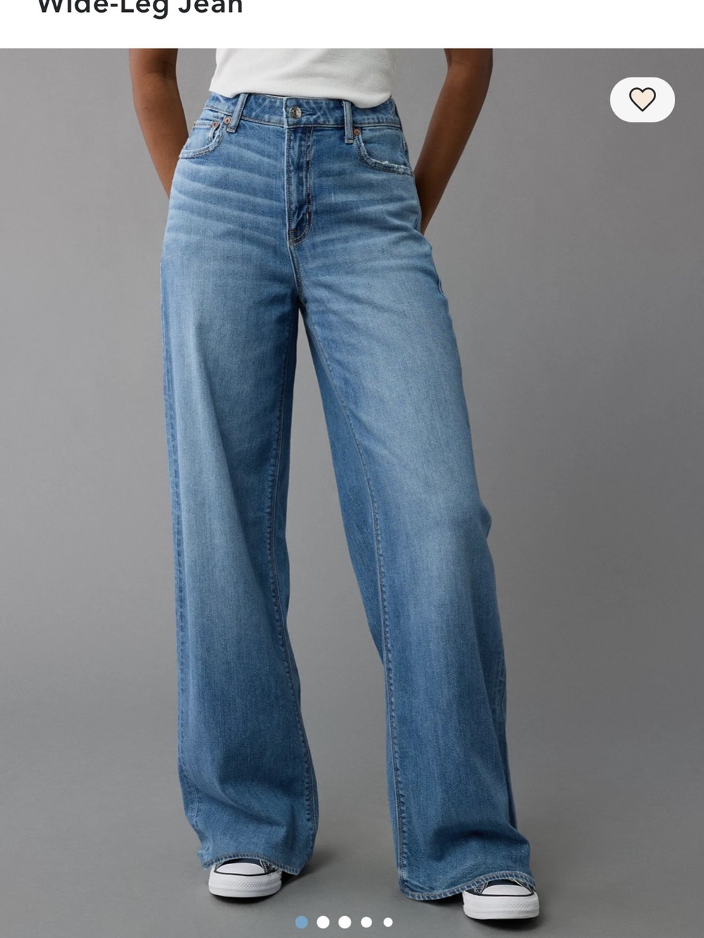 AE Super High-Waisted Baggy Wide-Leg Jean